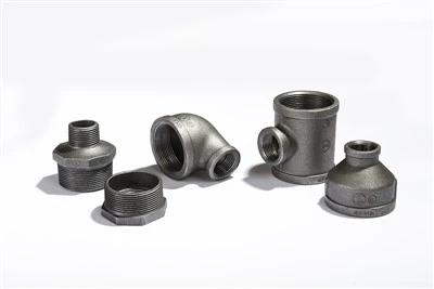 Black Malleable Street 90 Elbows