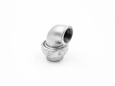 BSP Male 95 Union Elbows מושב שטוח